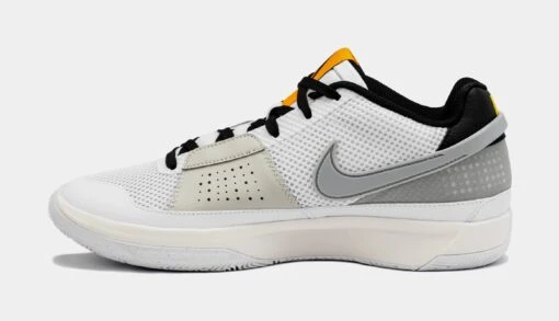 Nike Ja 1 Light Smoke Grey Mens Basketball Shoes (White/Grey) -Nike fa2d79d2a23514b76d38e35933806389