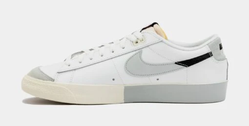 Nike Blazer Low ’77 Split Mens Lifestyle Shoes (White/Grey) -Nike fb8914173724ce72e17912e18f8dd83c