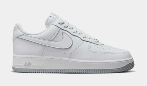 Nike Air Force 1 '07 Mens Lifestyle Shoes (White/Grey) -Nike fc71daa82e7fd58932eaaafc95b7652d