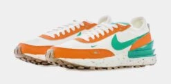 Nike Waffle One Crater Womens Lifestyle Shoes (Orange/Green/Beige) -Nike fcbb991c512fc4afc4e4bfb2bf1a6bac