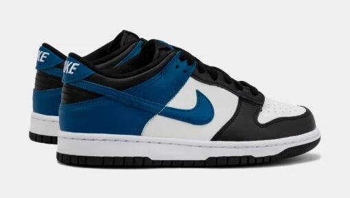 Nike Dunk Low Grade School Lifestyle Shoes (Black/Blue) Free Shipping -Nike fefff586efad95d13f4438c1ff83a505