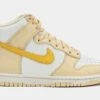 Nike Dunk High Pure Vanilla Womens Lifestyle Shoes (White/Yellow) -Nike ff5fa7f9958294c6c099fe3e92a1386d