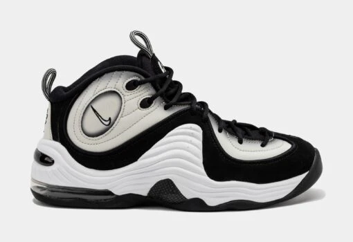 Nike Air Penny 2 Mens Basketball Shoes (Black/White) -Nike ff6aa9fe3ed75ed6353d4d90a2483871