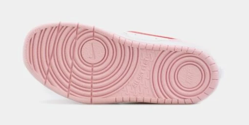 Nike Court Borough Low 2 SE Preschool Lifestyle Shoes (White/Pink) -Nike ffd1b117a9fbcdbfa02d74a660bc4224