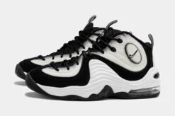 Nike Air Penny 2 Mens Basketball Shoes (Black/White) -Nike ffe6461b60a94e2adde1d755391d3820